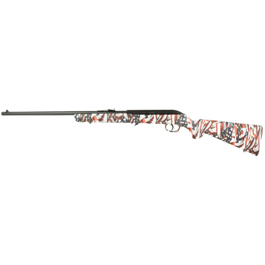Savage Sav 64f 22lr 21" 10rd R/w/b Flag 