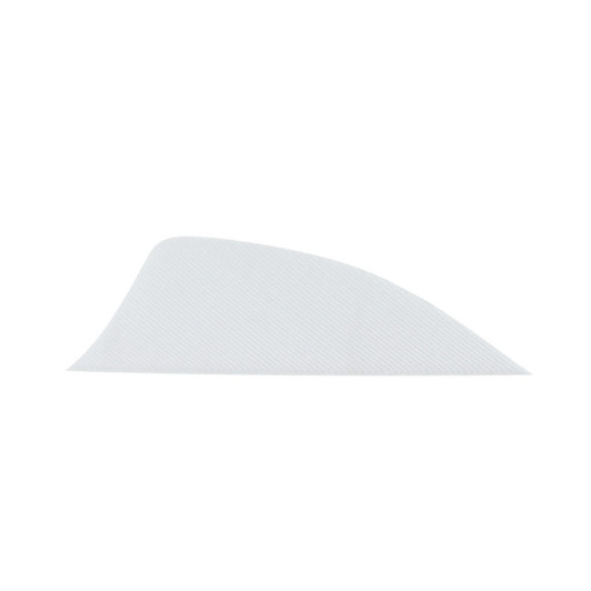 Trueflight Shield Cut Feathers White 2 In Rw 100 Pk