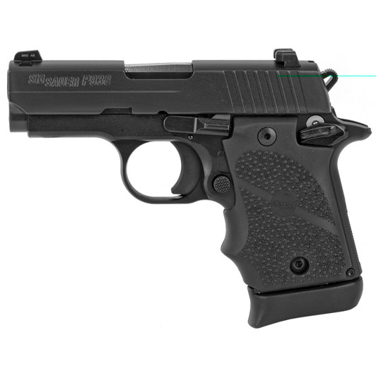 SIG SAUER Sig P938m 9mm 7rd 3" Blk Rbr Ns Ma 