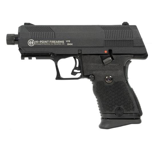Hi-Point Firearms Hi-pt Yc9 9mm 3.93" 10rd Blk Ms Tb 