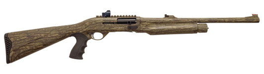  Silver Eagle Arms A21218BLC-PKG Alpha 2  12 Gauge Semi-Auto 3" 4+1 18.50" Steel Barrel Fixed Camo Synthetic Stock, Konus Scope 