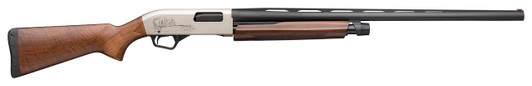 Winchester Guns Winchester Repeating Arms 512404391 SXP Upland Field 12 Gauge 26" 4+1 3" Matte Nickel Engraved Rec Grade II/III Satin Turkish Walnut Stock Right Hand (Full Size) Includes 3 Invector-Plus Chokes 