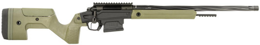  Stag Arms SABR01030002 Pursuit  6.5 Creedmoor 5+1 20" Threaded/Fluted Sporter, Black Cerakote Barrel/Rec, OD Green OEM Hybrid Hunter Stock, TriggerTech Trigger, 20 MOA Scope Mount 