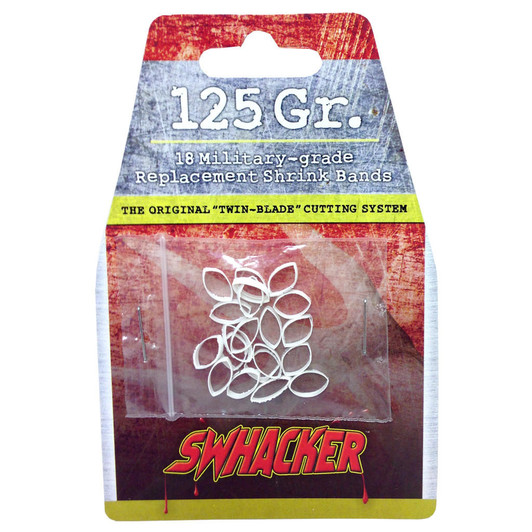 Swhacker Replacement Bands 2 Blade 125 Gr 18 Pk