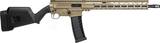  CMMG 94AC80FCT Dissent BR4 *CA Compliant 9mm Luger 10+1 16.10" Black Nitride Threaded Barrel, Coyote Tan Cerakote Picatinny Rail Aluminum Receiver, Magpul SGA Black Polymer Stock 