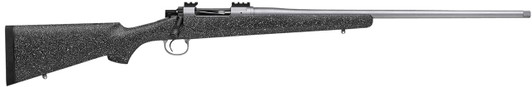 NOSLER Nosler 40021 M21  22 Nosler 4+1 22" Barrel, Stainless Steel Nitride Metal Finish, Gray Speckled Black All-Weather Epoxy Stock 