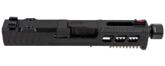  Zaffiri Precision ZPS.3.43.BLK.CU.2  Complete Upper 9mm Black Nitride Stainless Steel 