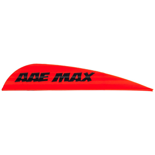 Aae Max Stealth Vanes Fire Orange 2.6 In.100 Pk