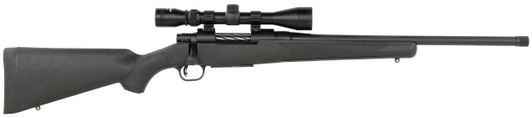  Mossberg 28212 Patriot  Full Size 400 Legend 4+1 20" Matte Blued Fluted Threaded Barrel, Drilled & Tapped Matte Blued Stainless Steel Receiver, Black Fixed Synthetic Stock 3-9x40mm Duplex, Right Hand 