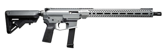  Angstadt Arms AAUDP09RGR UDP-9  9mm Luger 15+1 16" Black Melonite Threaded Barrel, Tactical Gray Cerakote Picatinny Rail Aluminum Receiver, 15" M-LOK Handguard, Black Synthetic B5 Bravo Stock 