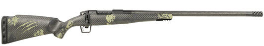 FIERCE FIREARMS Fierce Firearms ROG308WIN22BF Carbon Rogue  308 Win 4+1 22" Carbon Fiber Barrel, Black Cerakote Steel Rec, Forest Camo Rogue Stock 