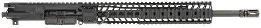  Spikes Tactical  Midlength  Complete 5.56x45mm NATO 16", Black,  12" Picatinny Handguard, A2 Flash Hider 