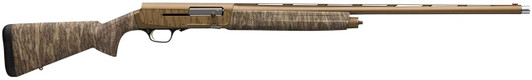  Browning 0118475005 A5 Wicked Wing Sweet Sixteen 16 Gauge 2.75" 4+1 26", Burnt Bronze Cerakote Barrel/Engraved Rec, Mossy Oak Bottomland Stock, Fiber Optic Sight, Oversized Controls, 3 Chokes Included 