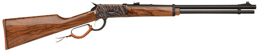 GFORCE ARMS Gforce Arms GFLVR357CC Saddlehorn  Full Size 357 Mag 10+1 20" Blued Steel Barrel, Color Case Hardened Aluminum Receiver, Turkish Walnut Fixed Stock 