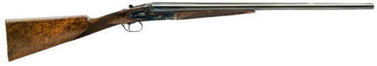 Breda/Dickinson Dickinson 202P Plantation  20 Gauge with 28" Black Barrel, 3" Chamber, 2rd Capacity, Color Case Hardened Metal Finish, Oil Turkish Walnut Stock & Double Trigger  Right Hand (Full Size) 