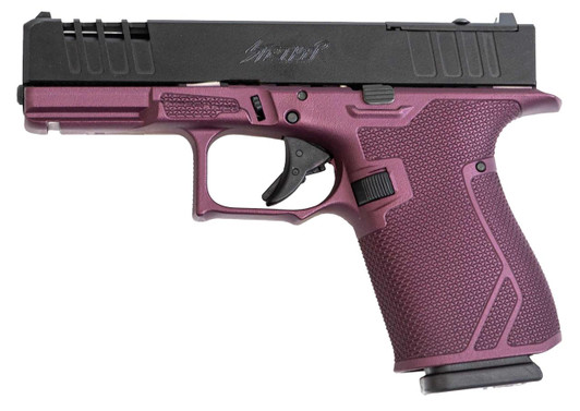 GREAT LAKES FIREARMS Great Lakes Firearms GL19CHY Striker  9mm 15+1 4" Front/Rear Serrations Cerakote Black Cherry 