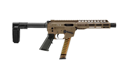 Freedom Ordnance FREEDOM ORDNANCE FX9P8SBM-FDE FX9P  9mm Luger 8" Flat Dark Earth 
