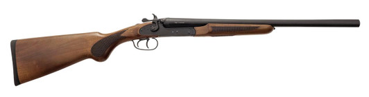  Silver Eagle Arms COACH12 Coach  12 Gauge Break Action 3" 2rd 20" Black Side By Side Barrel, Black Receiver, Fixed Walnut Stock 