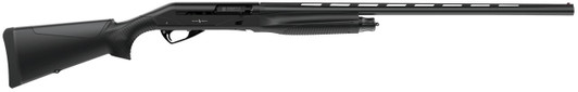  Silver Eagle Arms FOR1228BLK Foris  Full Size 12 Gauge Semi-Auto 3.50" 3+1 28" Black Vent Rib Barrel, Black Steel Receiver, Fixed Black Synthetic Stock, Includes Hard Case & Chokes 