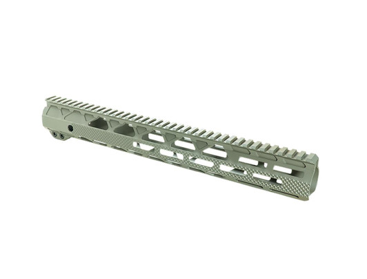 TIMBER CREEK OUTDOOR INC Timber Creek Outdoors G10HGS Greyman  Aluminum 10" M-LOK Handguard for AR-15 