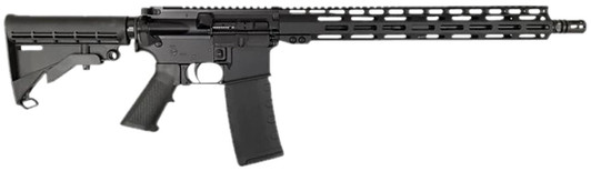 American Tactical Inc ATI ATIG15MS556ML15CA MilSport *CA Compliant 5.56x45mm 10+1 16" Black Non-Threaded Barrel, Matte Black Picatinny Rail, 15" M-LOK Handguard, Fixed Black Synthetic Stock, Black Polymer Grip 