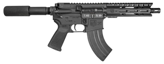  Diamondback DB1912O001 DB15  7.62x39mm 28+1 7", Black, Carbon Lower, 6" M-LOK Handguard, Padded Buffer Tube, Magpul Grip 