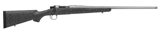 NOSLER Nosler 40221 M21  6.5 PRC 4+1 24" Barrel, Stainless Steel Nitride Metal Finish, Gray Speckled Black All-Weather Epoxy Stock 