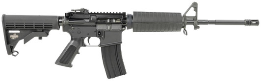  Bushmaster 0010011BLK M4 Patrolman's  5.56x45mm NATO 16" 30+1 Black Rec/Barrel Black 6 Position Collapsible Stock Black Polymer Grip A2 Front Sight Right Hand 