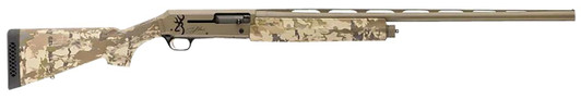  Browning 011438205 Silver Field 12 Gauge 3.5" 4+1 (2.75") 26", FDE Barrel/Rec, AURIC Camo Synthetic Stock With Textured Gripping Surface 