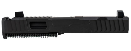  Zaffiri Precision ZPS.B.19.BLK.CU  Complete Upper 9mm Black Nitride Stainless Steel 