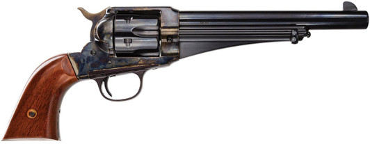 Taylors and Company Taylors & Company 550383 1875 Army Outlaw 45 Colt (LC) Caliber with 7.50" Blued Finish Barrel, 6rd Capacity Blued Finish Cylinder, Color Case Hardened Finish Steel Frame & Walnut Grip 