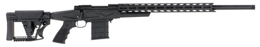 HOWA Howa HCRA73102 M1500 APC Chassis 308 Win 10+1 24" Heavy Threaded Barrel, 6 Position Luth-AR MBA-4 w/Aluminum Chassis Stock, Polymer Grip 