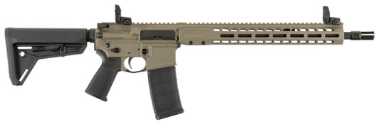  Barrett 17123 REC7 DI Carbine 5.56x45mm NATO 16" 30+1, FDE Rec, Black 6 Position Stock & Grip, Includes Flip-Up Sights 