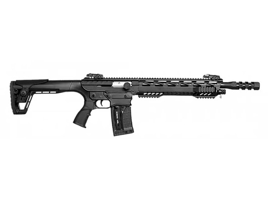 GFORCE ARMS Gforce Arms GF991220DLX GF99 Deluxe 12 Gauge 5+1 20" Black Threaded Barrel, Black Cerakote Picatinny Rail Receiver, Adjustable Black Synthetic Stock 