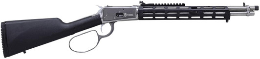  Citadel CIT357LVRSS Levtac-92  Full Size 357 Mag 8+1 16.50" Stainless Threaded Barrel, Picatinny Rail Stainless Steel Receiver, M-LOK Forend Black Synthetic Stock, Right Hand 