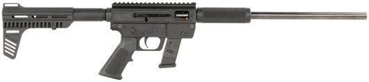 BLS SUPPLY Blue Line Solutions JRC9PSTSR-TD-BLK  *MA Compliant 9mm 10+1 17" Threaded Barrel Pistol Brace 