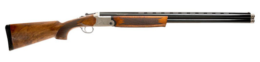 GFORCE ARMS Gforce Arms GF51228 Filthy Pheasant  12 Gauge Break Open 3" 2rd 28" Over/Under Vent Rib Barrel, Engraved Nickel-Plated Receiver, Fixed Turkish Walnut Stock, Extended Choke 