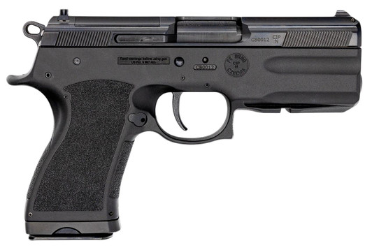  FK Brno US TMTPSDC PSD  Compact Frame 7.5 FK 14+1 4.30" Black Nitride Tilting Steel Barrel, Dark Gray Nitride Steel Optic Cut/Serrated Slide, Black Polymer Frame w/Accessory Rail, Textured Grip 