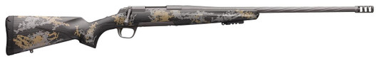  Browning 035540297 X-Bolt Mountain Pro 300 PRC 3+1 26" MB Fluted Tungsten Gray Cerakote Accent Graphic Black Carbon Fiber Stock Right Hand (Full Size) 