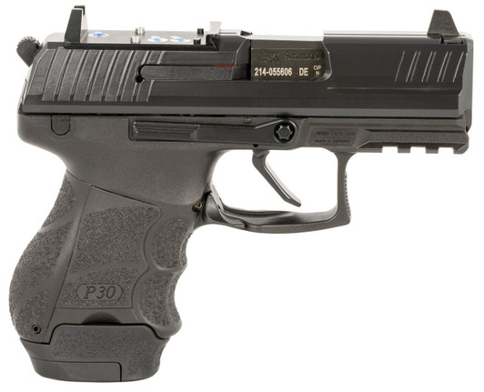 LANGDON TACTICAL TECH Langdon Tactical Tech LTTDP30SKFTJRDORMR HK P30SK  Compact Frame 9mm Luger 13+1 3.30" Black Steel Barrel, Black Optic Cut/Serrated Steel Slide, Black Polymer Frame w/Picatinny Rail, Black Polymer Grip 