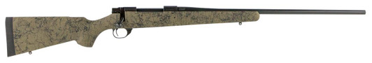 HOWA Howa HHS62603 M1500 HS Precision 270 Win 5+1 22" Barrel, Black Metal Finish, Green Black Webbed Fixed HS Precision Stock 