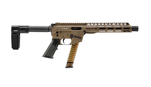 Freedom Ordnance FREEDOM ORDNANCE FX9P10SBM-FDE FX9P  9mm Luger 10" Flat Dark Earth 