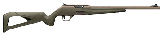 Winchester Guns Winchester Repeating Arms 521159102 Wildcat SR 22 LR 10+1 16.50" Flat Dark Earth Threaded Barrel, Flat Dark Earth Picatinny Rail Polymer Receiver, Adj Cheek Piece & LOP OD Green Synthetic Stock 