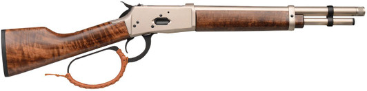 GFORCE ARMS Gforce Arms GFLVR44PN Saddlehorn  44 Mag 5+1 12" Nickel Threaded Barrel & Receiver, Turkish Walnut Stock & Forend, Thread Protector 