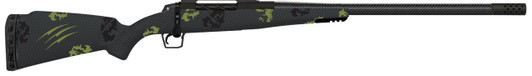 FIERCE FIREARMS Fierce Firearms TROG300PRC22BF CT Rogue  300 PRC 3+1 22" Carbon Fiber Barrel, Black Cerakote Titanium Rec, Forest Camo Rogue Stock 