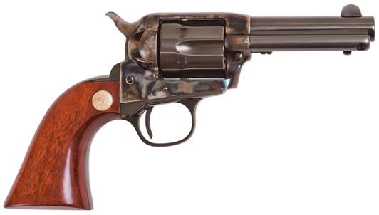  Cimarron CA990 Model P Jr Dual Cylinder 32 H&R Mag/32-20 Win 6 Shot 3.50" Blued Steel Barrel, Blued Cylinder, Color Case Hardened Steel Frame, Wood Grip, Exposed Hammer 