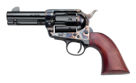 PIETTA (EMF COMPANY INC) Pietta HF357CHS312NM 1873 Great Western II Posse 357 Mag 6rd 3.50" Blued Steel Barrel & Cylinder, Color Case Hardened Steel Frame, Walnut Grip, Exposed Hammer 