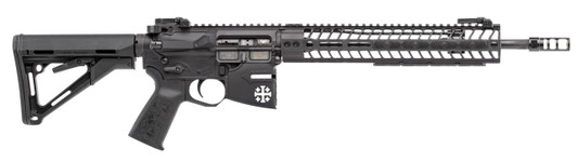  Spikes STR5620M2R Rare Breed Crusader  5.56x45mm NATO 14.50" No Magazine Black Hard Coat Anodized Adjustable Magpul CTR Stock 
