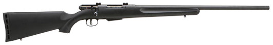  Savage Arms 19154 25 Walking Varminter Full Size 222 Rem 4+1 22" Matte Black Heavy Barrel, Matte Black Carbon Steel Receiver Drilled & Tapped, Matte Black Fixed Varmint Synthetic Stock, Right Hand 