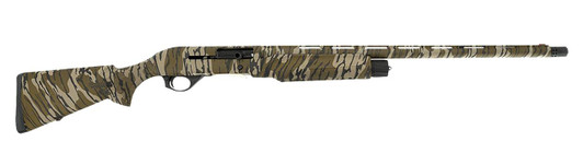  Spandau Arms 21000191 S2  12 Gauge 3- 2.75" Shells 24" Overall Mossy Oak Bottomland Vent Rib Barrel, Drilled & Tapped Receiver, Mossy Oak Bottomland Fixed Synthetic Stock 